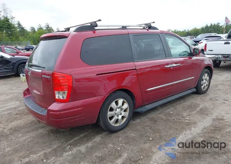 2007 Hyundai Entourage Gls/Limited/Se from USA, damaged, VIN KNDMC233576030404